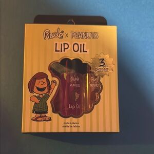 RUDE x Peanuts Lip Oil 3-Piece Set